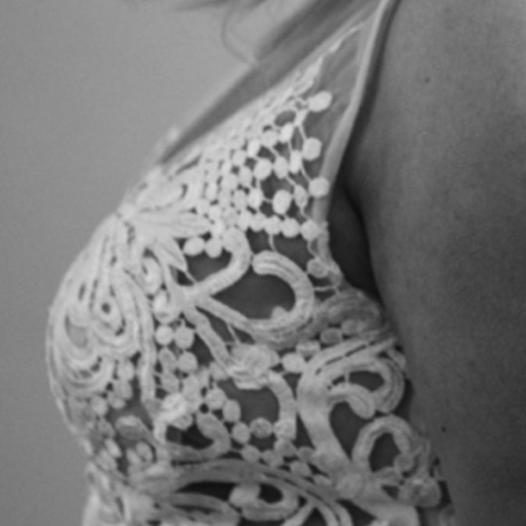 Made With Love Sofia Gown With Sasha Lace Bodice - Picture 8 of 9